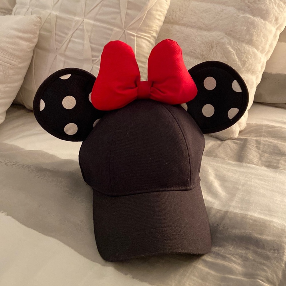 Minnie Mouse Ears Baseball Cap